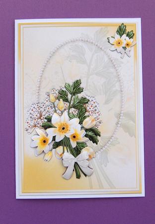 Easter Flowers & Pearls by Jayne Jones