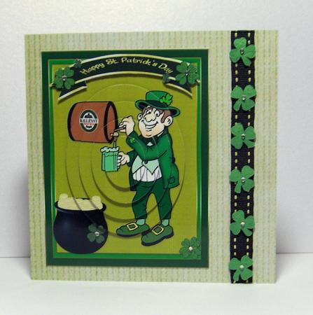 Happy St Patricks Day Pyramid by Jayne Jones