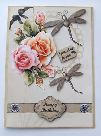 Dragon Flies and Roses by Jayne Jones