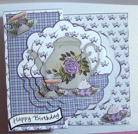 Scalloped Over the Edge No Hole Floral Fold Back Kit by Jayne Jones