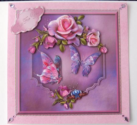 Rosie Butterfly Glow Mini Kit by Jayne Jones