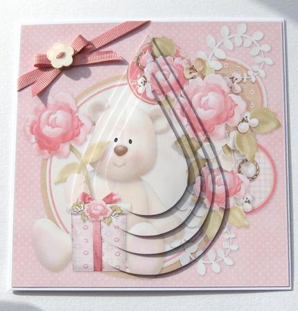Beary Cute Gift Teardrop Pyramid by Jayne Jones