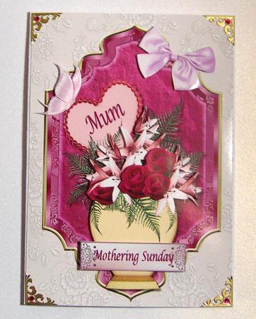 Vase of Flowers for Mum by Jayne Jones