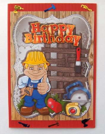 Male Birthday Card by Jayne Jones