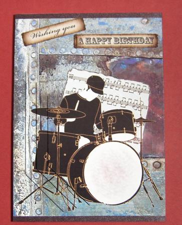 Playing the Drums by Jayne Jones