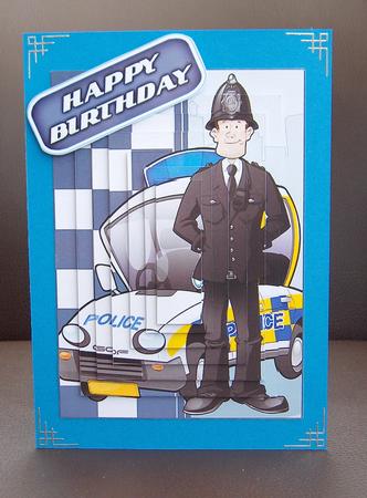 Policeman Dude Pyramid by Jayne Jones