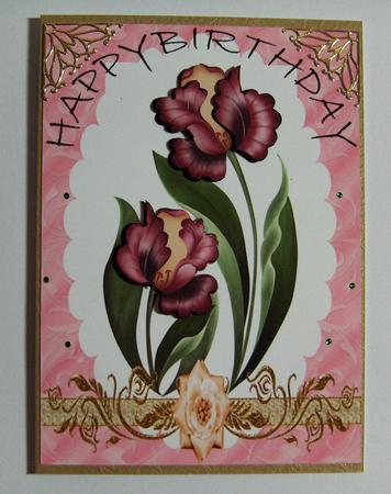 Cu 5 Flower Embellishment Borders by Jayne Jones