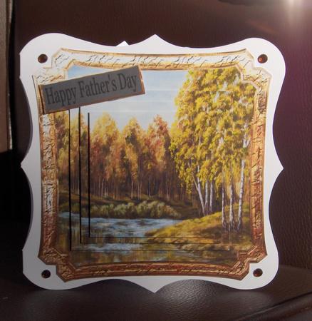 Scenic Trees and River Toppers by Jayne Jones