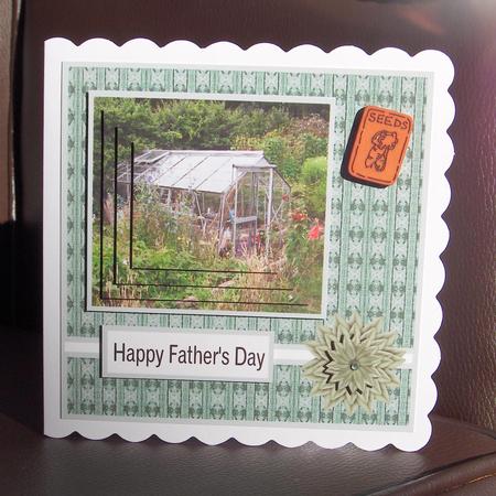 In the Garden (greenhouse by Jayne Jones