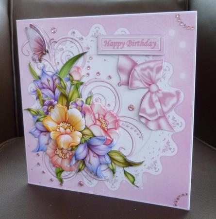 8x8 Sring Flowers Mini Kit by Jayne Jones