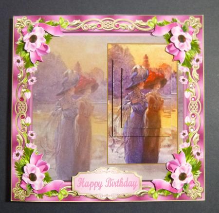 Vintage 8 X8ins Vintage Ladies Mini Kit by Jayne Jones
