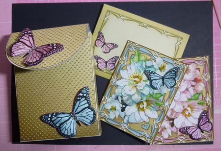 Beautiful Blossoms Cards in a Box & Fridge Magnet by Jayne Jones