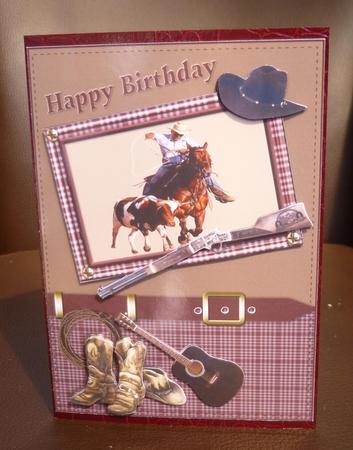 The Birthday Cow Poke One for the Men by Jayne Jones