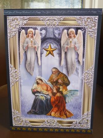 Christmas Nativity Scene by Jayne Jones