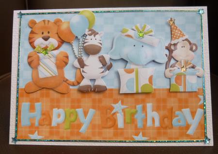 Happy Birthday with the Party Animals by Jayne Jones
