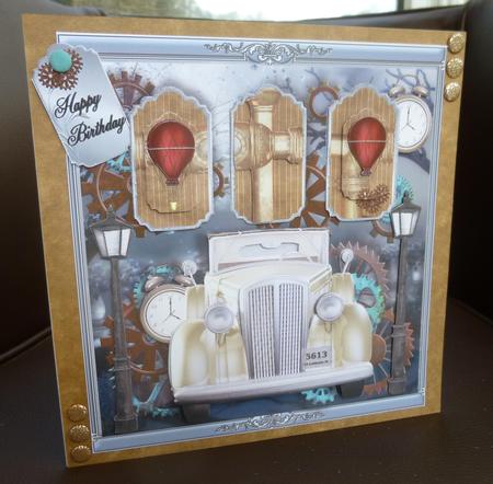 Gentlemen's Card No 2 Mini Kit by Jayne Jones