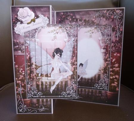 Fairy Garden Gate Fold A5 Mini Kit by Jayne Jones