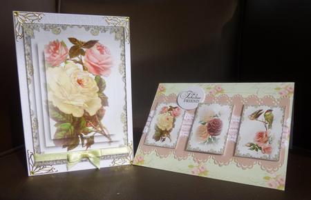 4 Vintage Toppers by Jayne Jones