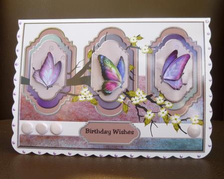 Panel Oriental Butterflies by Jayne Jones