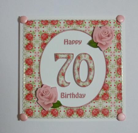 Shabby Chic Roses Any Age 8x8 Mini Kit by Jayne Jones