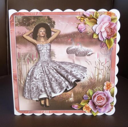 1950's Lakeside Lady Mini Kit by Jayne Jones