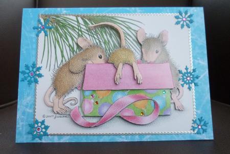 Snow Flurry A4 Backing Paper - Bright Shade by Jayne Jones