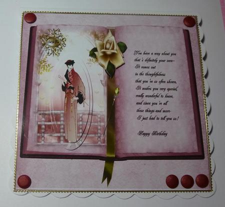 8x8 Vintage Lady Book by Jayne Jones