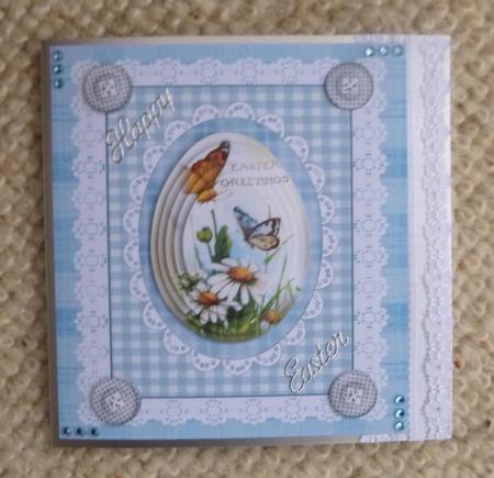 Easter Egg Vintage Topper & Pyramid Layers by Jayne Jones