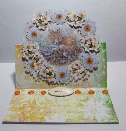 Shabby Chic Floral & Butterfly Background by Jayne Jones