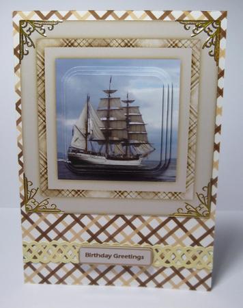 Sailing on the Ocean Card by Jayne Jones