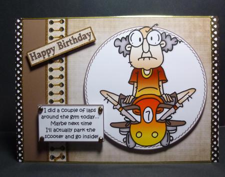 Gus Went to the Gym Quick Card by Jayne Jones