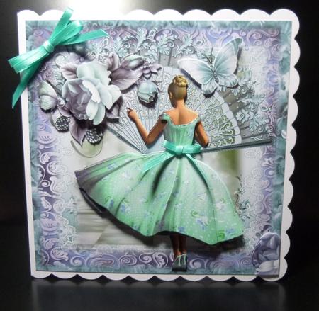 Gorgeous Vintage Style Mint Dress Beauty by Jayne Jones