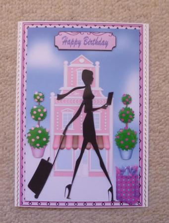 Fabulous Fashion Card Front 4 by Jayne Jones