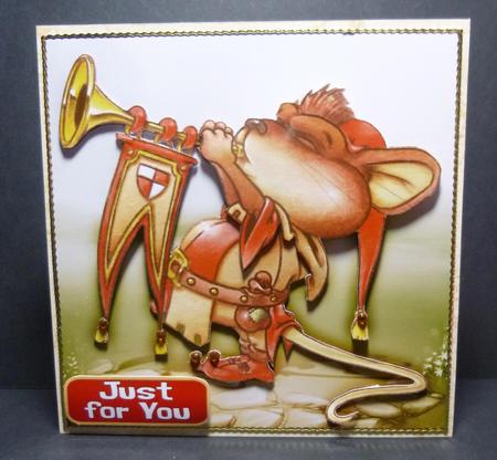 'just for You' Mouse by Jayne Jones