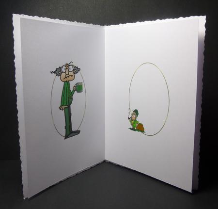 Gus on St Patrick's Day Insert by Jayne Jones
