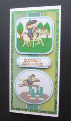 Happiness is Riding a Horse by Jayne Jones
