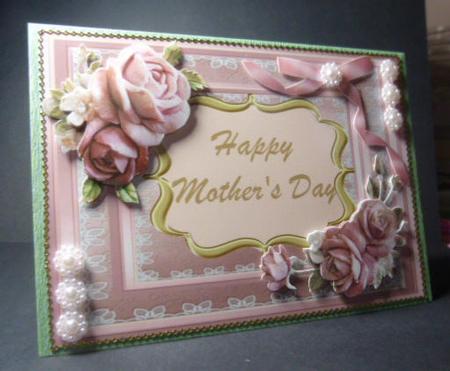 Lovely Pink Roses for Mother' S Day  by Jayne Jones
