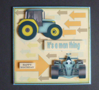 Tactor/racing Car by Jayne Jones