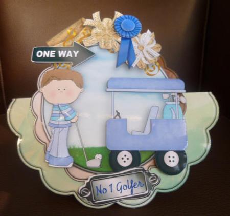 No 1 Golfer Mini Kit by Jayne Jones
