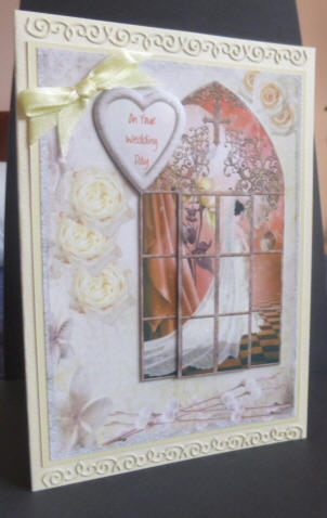 Bride in Church Window - Wedding - Special Day by Jayne Jones