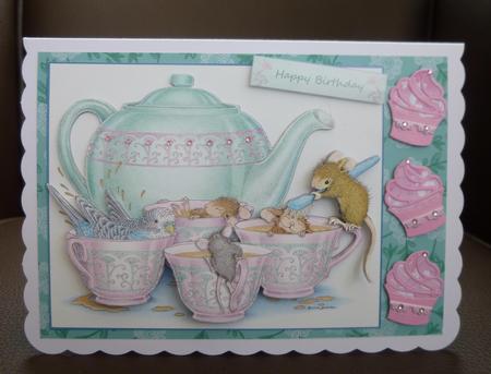Floral Doodles Backing Paper by Jayne Jones