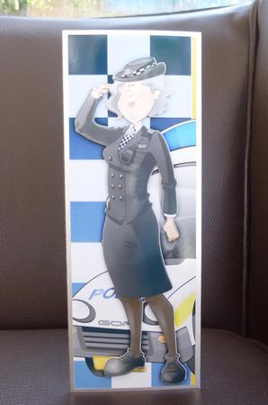 Policewoman Retirement Dudess Large Dl by Jayne Jones