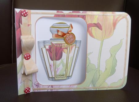 Tulips Perfume 7x5inch Aperture Card Mini Kit by Jayne Jones