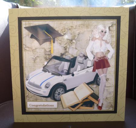 Graduation Modern Girl by Jayne Jones