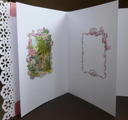 Country Cottage with Lotus Blossom Insert by Jayne Jones