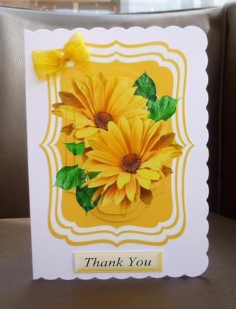 Pretty Yellow Sunflowers Bracket Pyramids by Jayne Jones