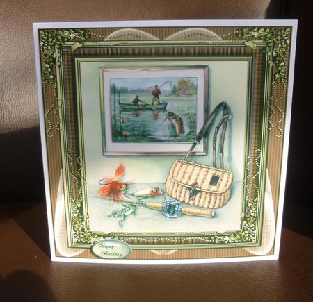 8x8 Going Fishing by Jayne Jones