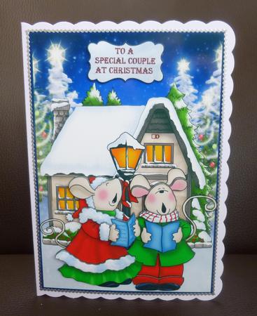House Mouse Carollers by Jayne Jones