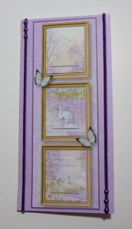 Swan Lake Frame Trio Large Dl by Jayne Jones