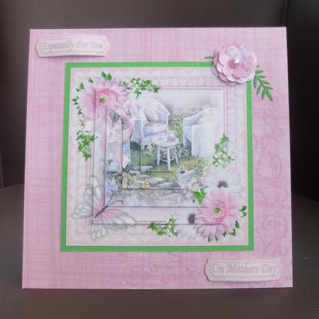 Afternoon Tea with Flowers Pyramid by Jayne Jones